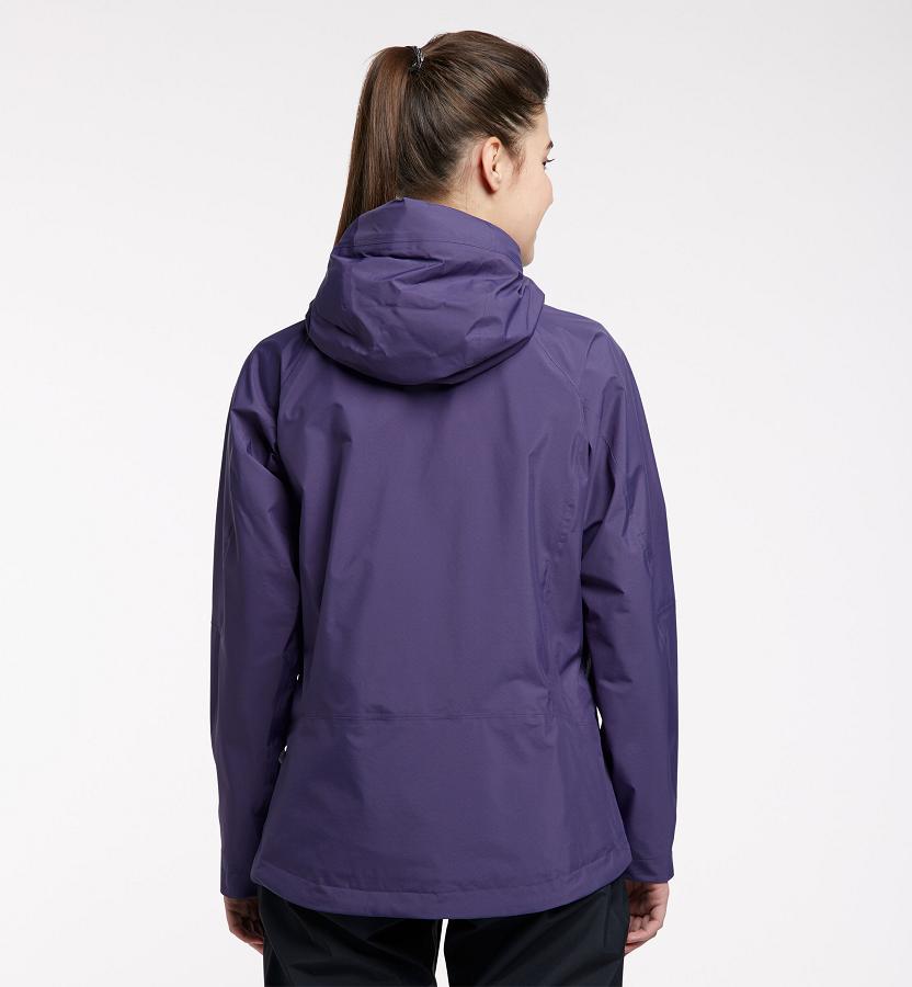Haglöfs Womens Astral GTX Jacket Purple New Zealand 08165ZXFS